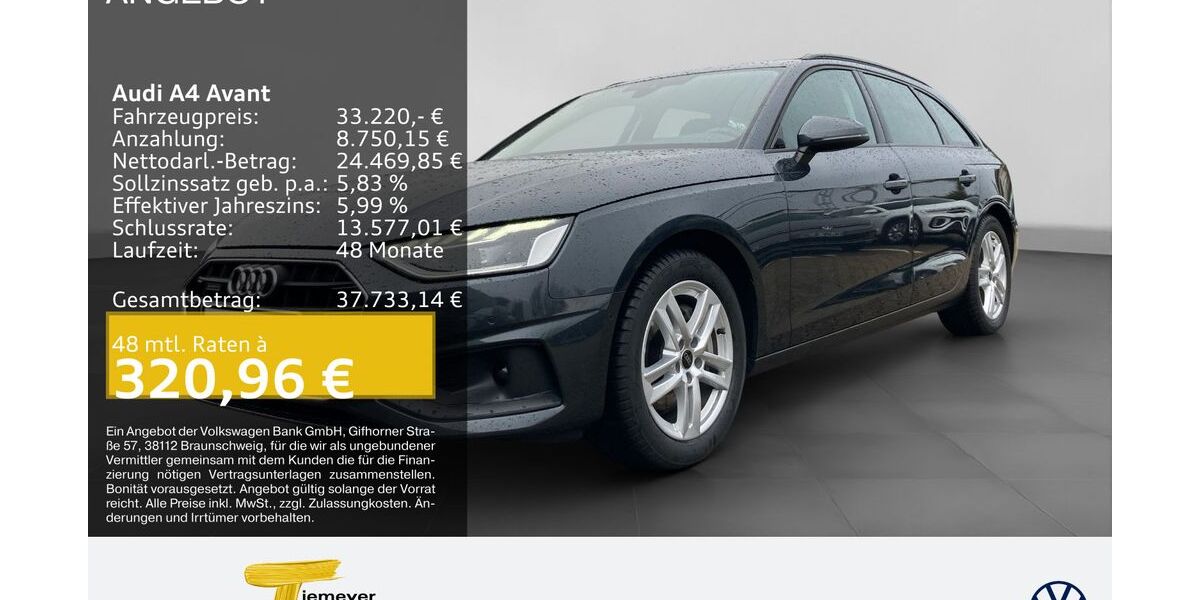 Audi A4 19.461 km 33.220 &euro; Bochum 44892
