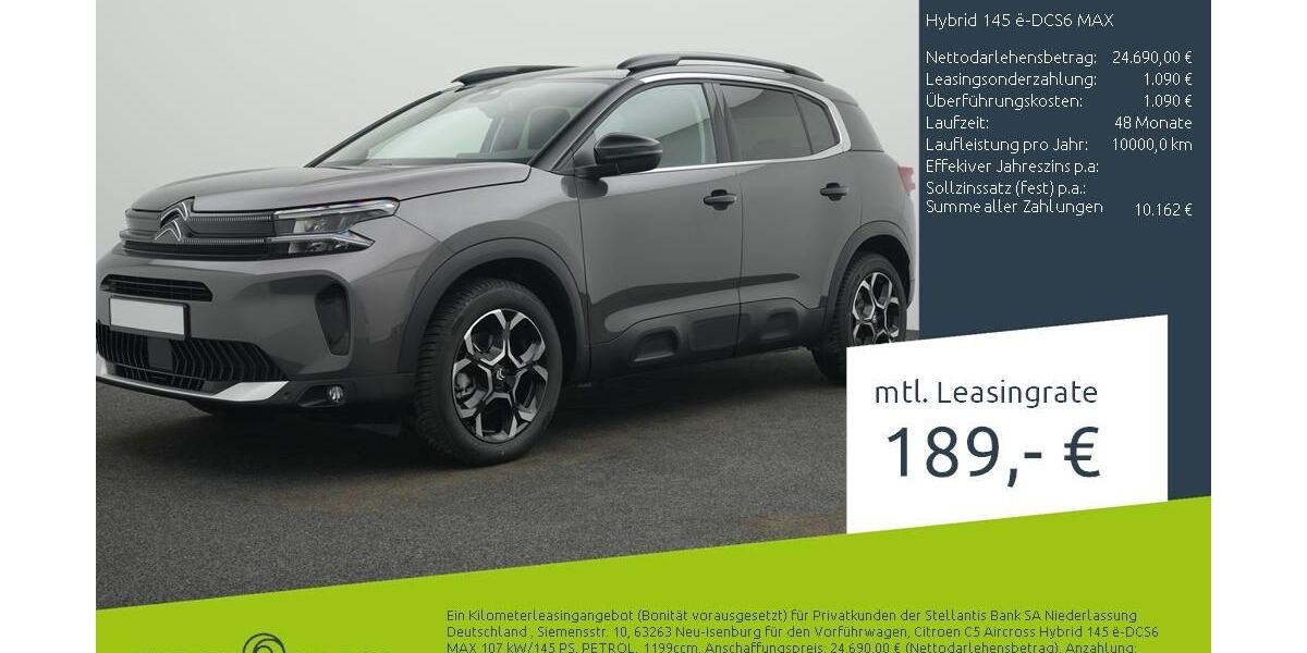 Citroen C5 Aircross 11.031 km 24.690 &euro; Borken 46325