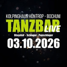 Tanzbar live – mit DJ Sam Vegas 03.10.2026 Kolpinghaus Höntrop