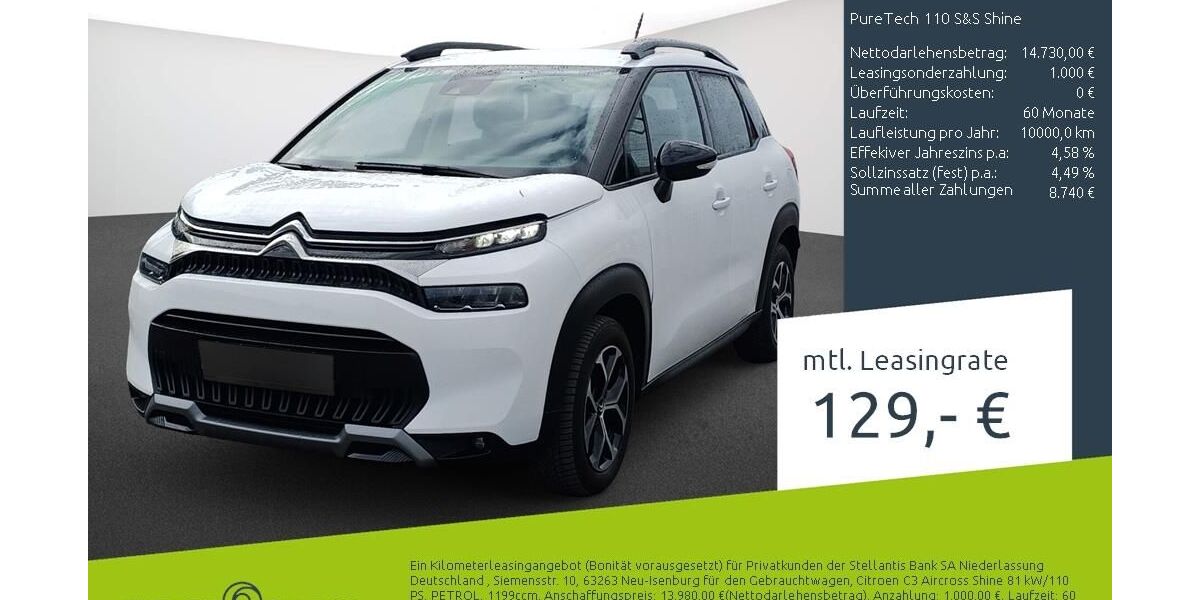 Citroen C3 Aircross 25.088 km 14.240 &euro; Borken 46325
