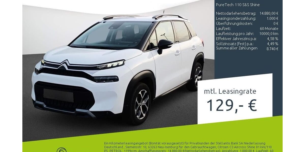 Citroen C3 Aircross 18.067 km 14.270 &euro; Borken 46325