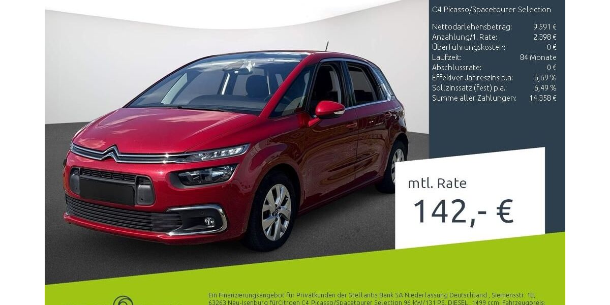 Citroen C4 SpaceTourer 95.049 km 11.989 &euro; Dülmen 48249