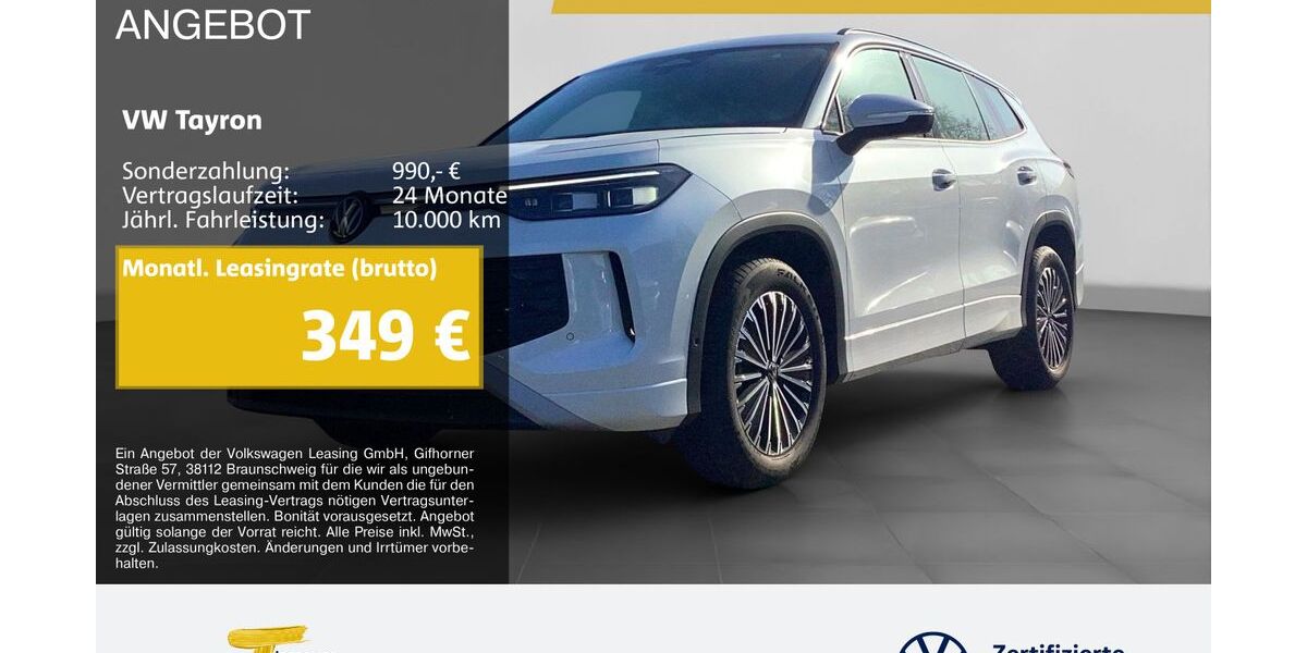 VW Tayron 20.542 km 34.740 &euro; Herne 44653
