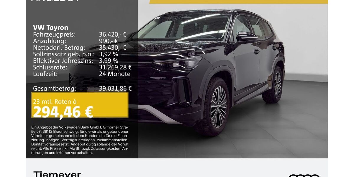 VW Tayron 26.115 km 34.980 &euro; Bochum 44809