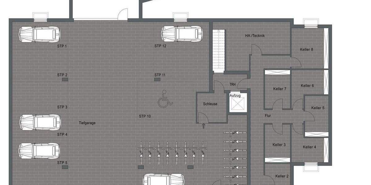 Etagenwohnung Borken - 2 Zimmer, 63 m&sup2;, 259.000&euro; | Angebot:25774547