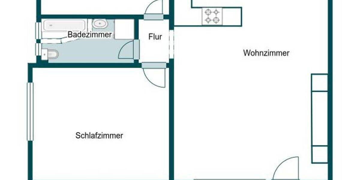 Etagenwohnung Gladbeck Rentfort-Nord - 3 Zimmer, 74 m&sup2;, 139.000&euro; | Angebot:26291006