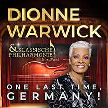Dionne Warwick & Klassische Philharmonie Nordwest - One Last Time, Germany! 02.06.2026 Theater am Marientor