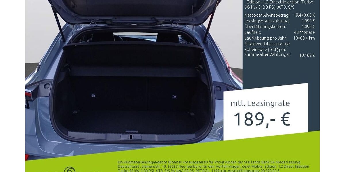 Opel Mokka 13.610 km 19.440 &euro; Borken 46325