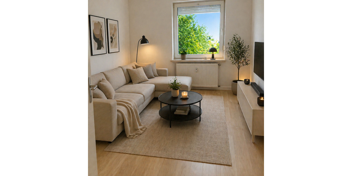 Etagenwohnung Duisburg Hamborn - 2 Zimmer, 52 m&sup2;, 386&euro; | Angebot:26244785