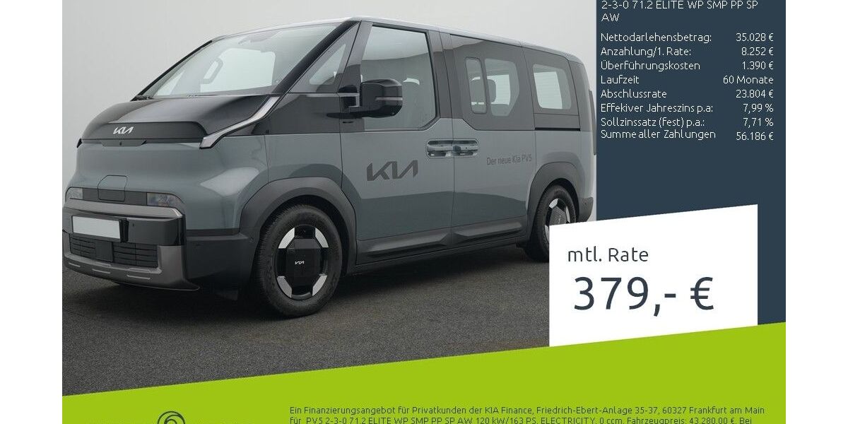 Kia PV5 4.900 km 42.879 &euro; Borken 46325