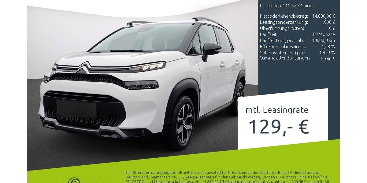 Citroen C3 Aircross 16.946 km 14.899 &euro; Borken 46325