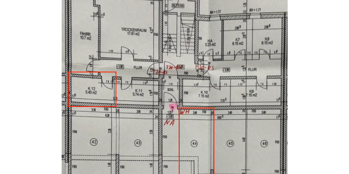 Etagenwohnung Essen Stoppenberg - 2 Zimmer, 66 m&sup2;, 170.000&euro; | Angebot:25695652