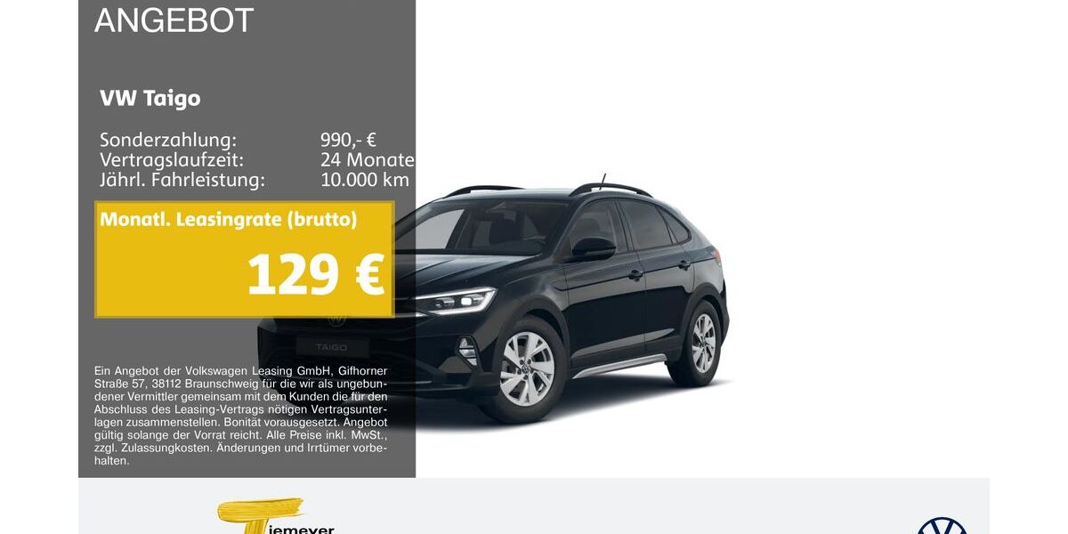 VW Taigo 11.777 km 21.740 &euro; Bochum 44892