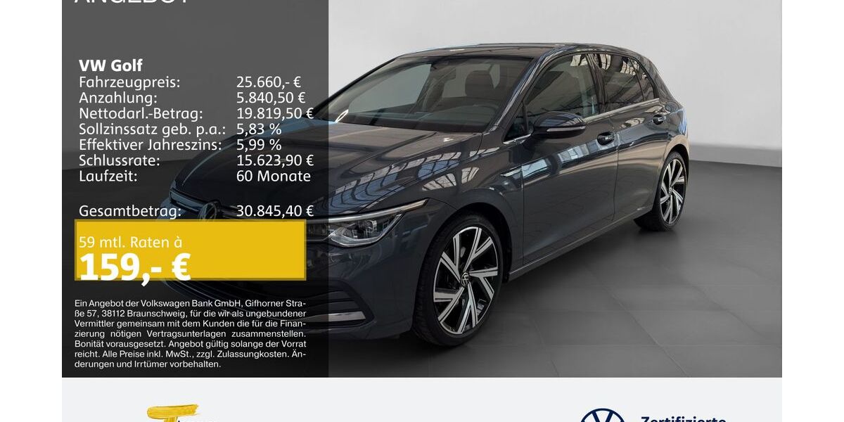 VW Golf 44.846 km 24.980 &euro; Gelsenkirchen 45888