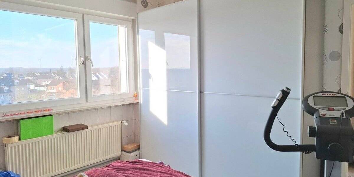 Über den Dächern von Marl-Sinsen! Vermietete Wohnung mit 2 Balkonen und Weitblick als Kapitalanlage! - Etagenwohnung Marl Sinsen-Lenkerbeck | Angebot:25536521