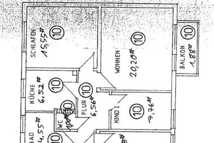 Wohnung Dinslaken Hiesfeld - 4 Zimmer, 72 m&sup2;, 199.000&euro; | Angebot:26779103