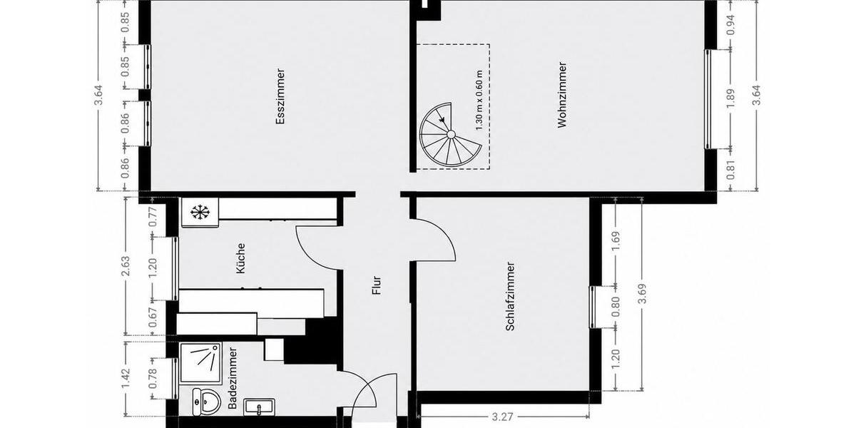Maisonettenwohnung Herne - 5 Zimmer, 91 m&sup2;, 159.000&euro; | Angebot:27298963