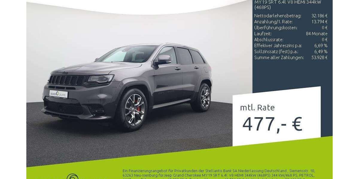 Jeep Grand Cherokee 75.476 km 45.980 &euro; Borken 46325