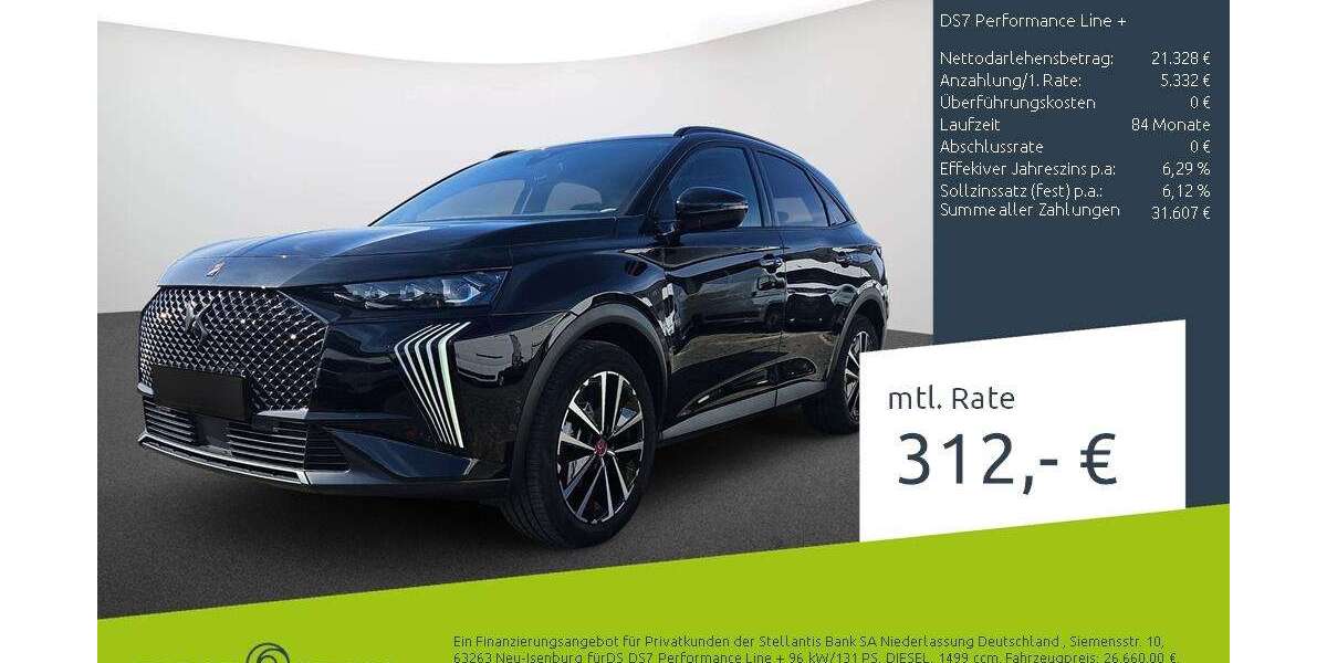 DS Automobiles DS 7 Crossback 30.684 km 26.660 &euro; Dülmen 48249
