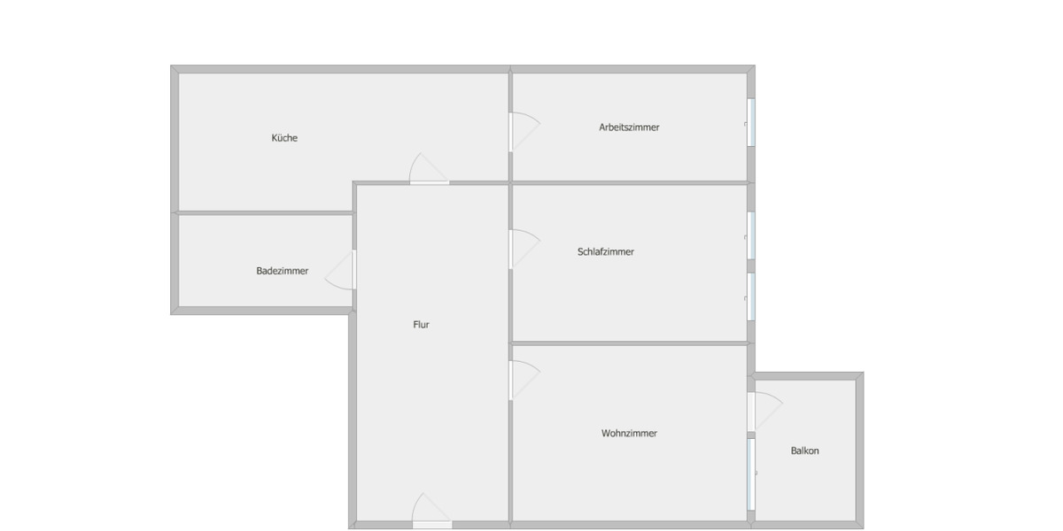 Etagenwohnung Gelsenkirchen Gelsenkirchen-Mitte - 3 Zimmer, 78 m&sup2;, 550&euro; | Angebot:26290025