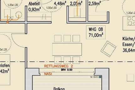Wohnung Borken - 2 Zimmer, 71 m&sup2;, 923&euro; | Angebot:26255743