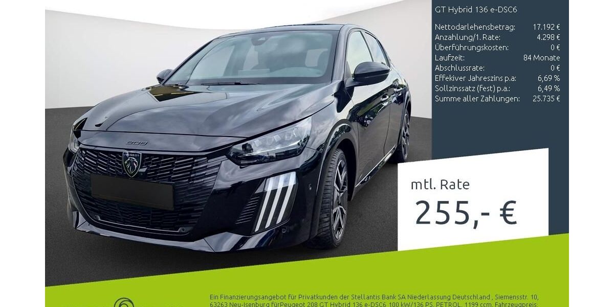 Peugeot 208 19.074 km 21.489 &euro; Dülmen 48249