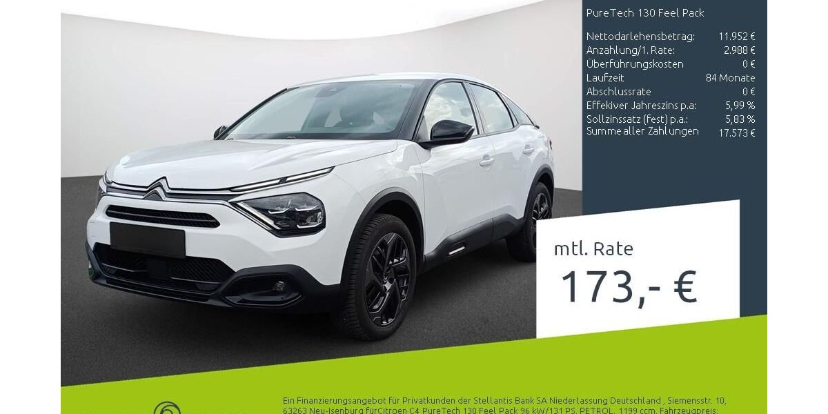 Citroen C4 21.346 km 14.570 &euro; Borken 46325