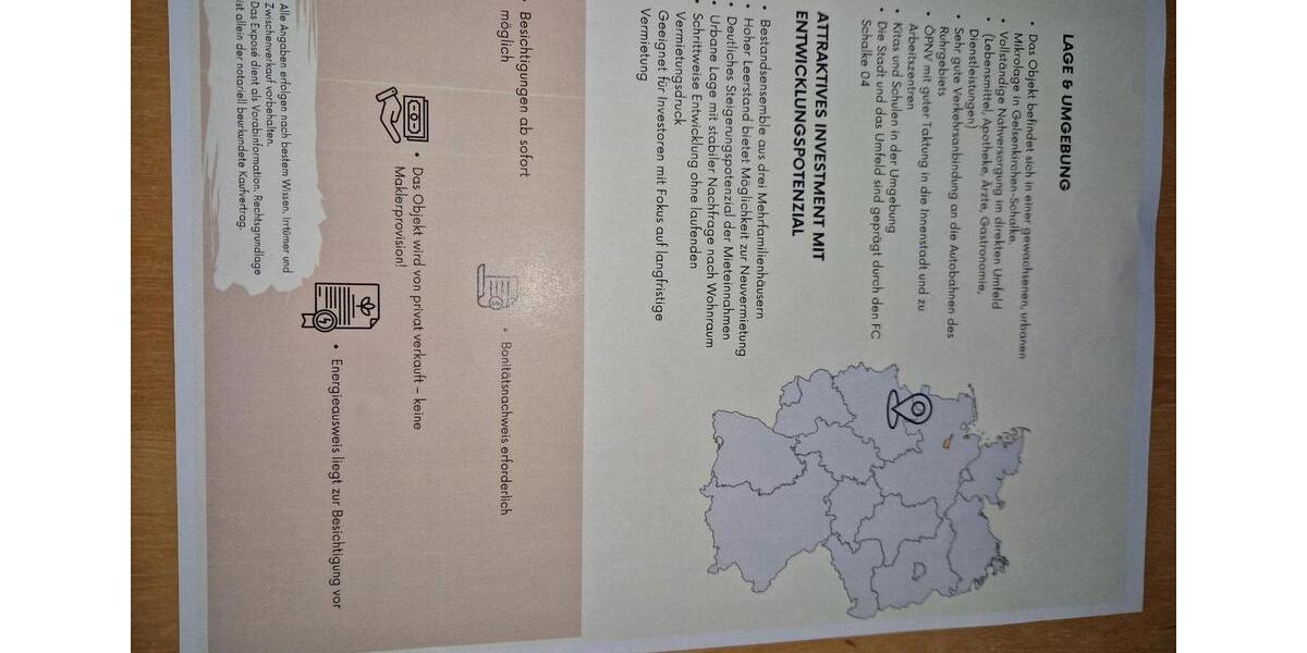 Mehrfamilienhaus, Wohnhaus Gelsenkirchen Gelsenkirchen-Mitte - 52 Zimmer, 2 m&sup2;, 1.699.000&euro; | Angebot:24274344