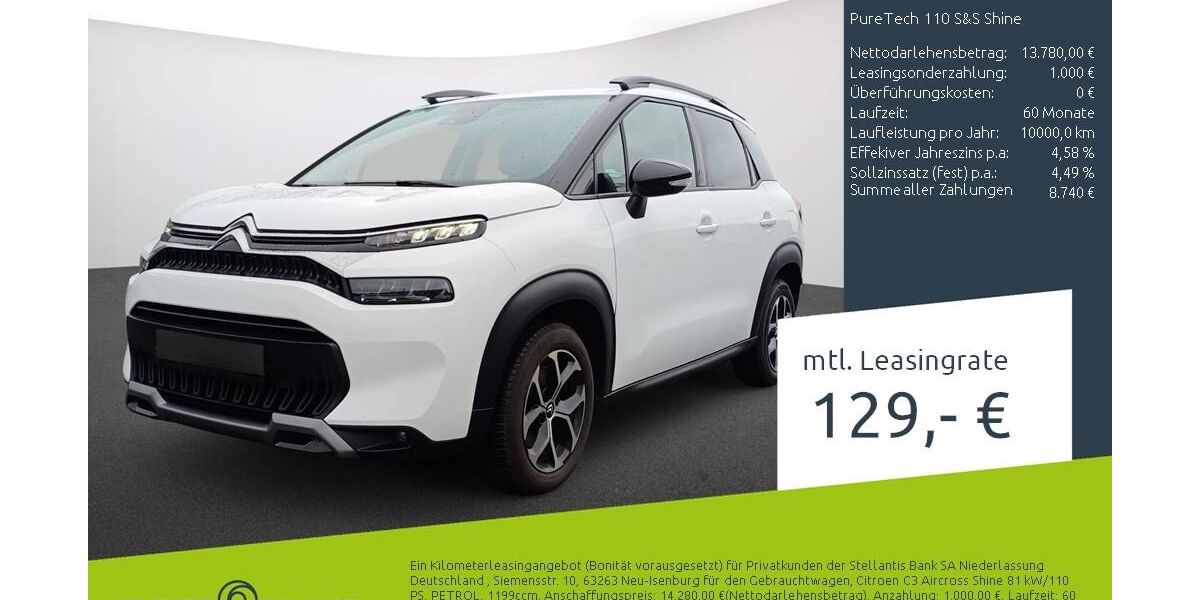 Citroen C3 Aircross 65.886 km 11.970 &euro; Borken 46325
