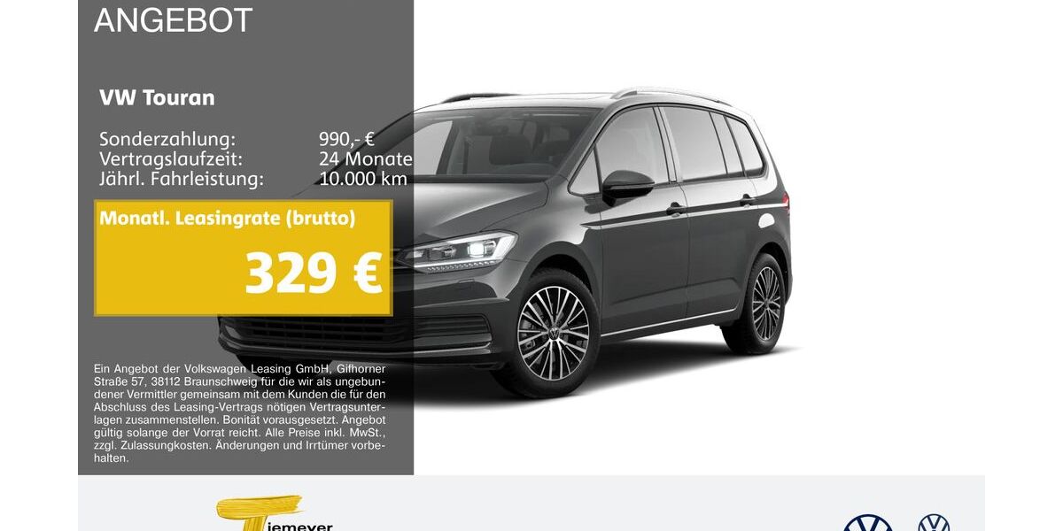 VW Touran 22.377 km 36.870 &euro; Marl 45770