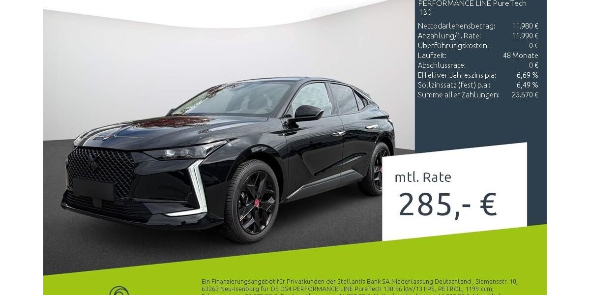DS Automobiles DS4 24.029 km 23.970 &euro; Borken 46325