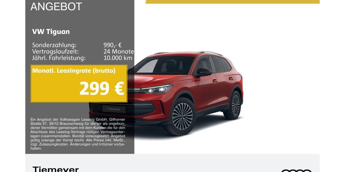 VW Tiguan 22.111 km 34.690 &euro; Dorsten 46284