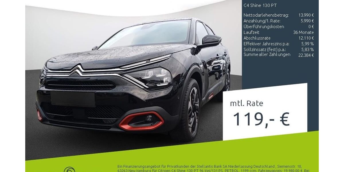 Citroen C4 14.899 km 19.839 &euro; Borken 46325