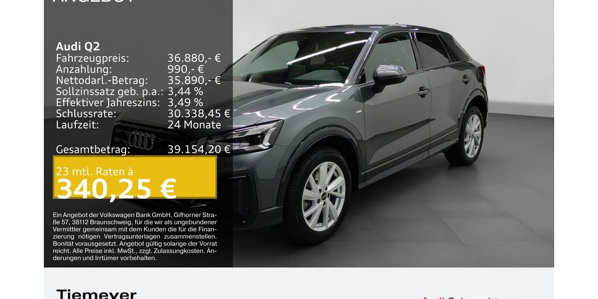 Audi Q2 4.734 km 36.880 &euro; Bochum 44809
