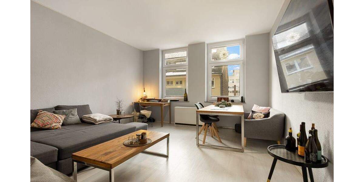 Etagenwohnung Essen Rüttenscheid - 2 Zimmer, 60 m&sup2;, 249.000&euro; | Angebot:25687089