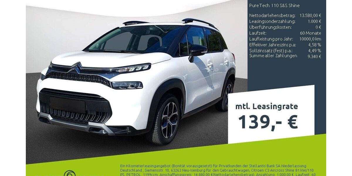 Citroen C3 Aircross 20.383 km 12.994 &euro; Borken 46325