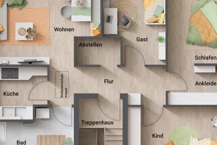 Wohnung Recklinghausen König Ludwig - 3 Zimmer, 90 m&sup2;, 360.000&euro; | Angebot:27270791
