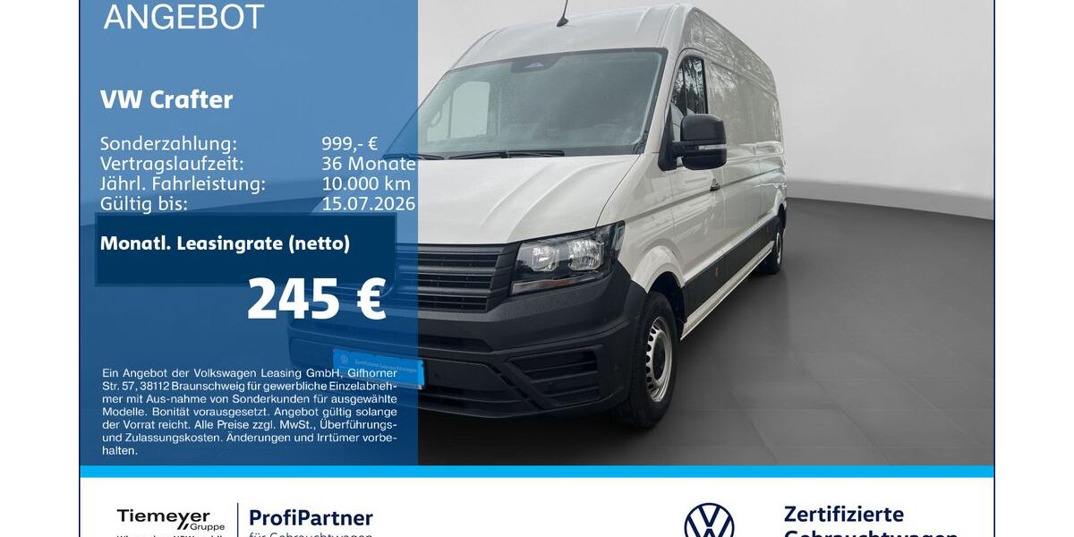 VW Crafter 34.600 km 34.430 &euro; Recklinghausen 45663