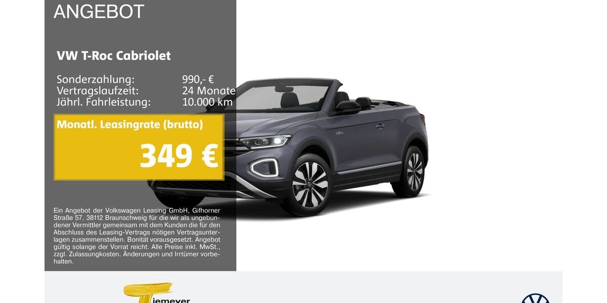 VW T-Roc 15.178 km 26.940 &euro; Bochum 44892