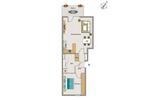 Etagenwohnung Essen Stadtbezirk III - 2.5 Zimmer, 63 m&sup2;, 709&euro; | Angebot:26641573