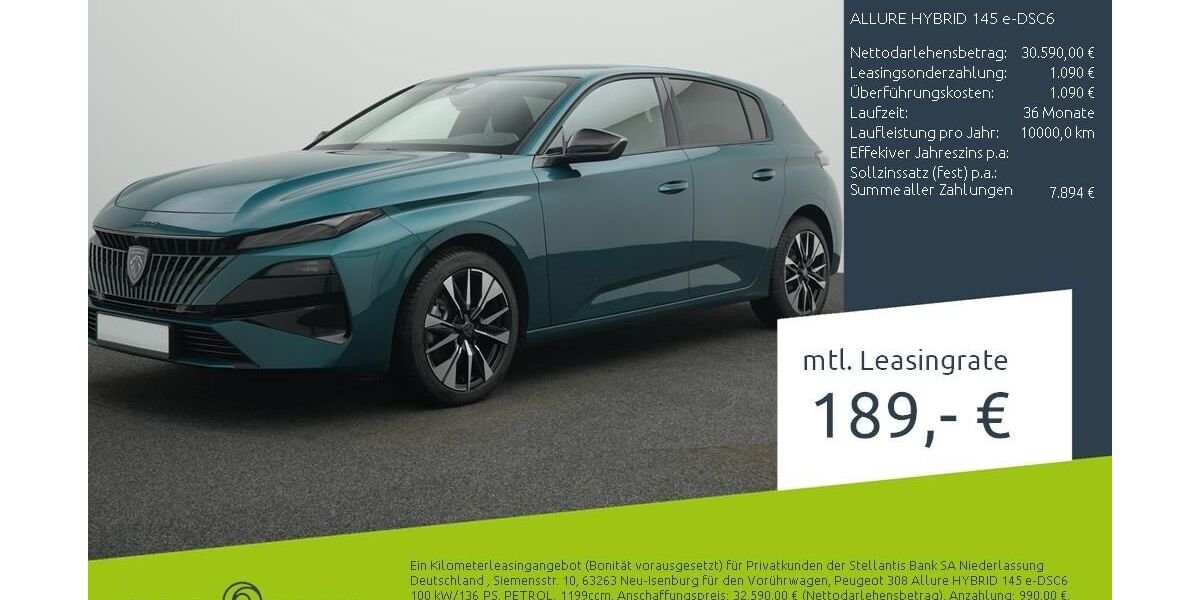 Peugeot 308 3.800 km 29.290 &euro; Borken 46325