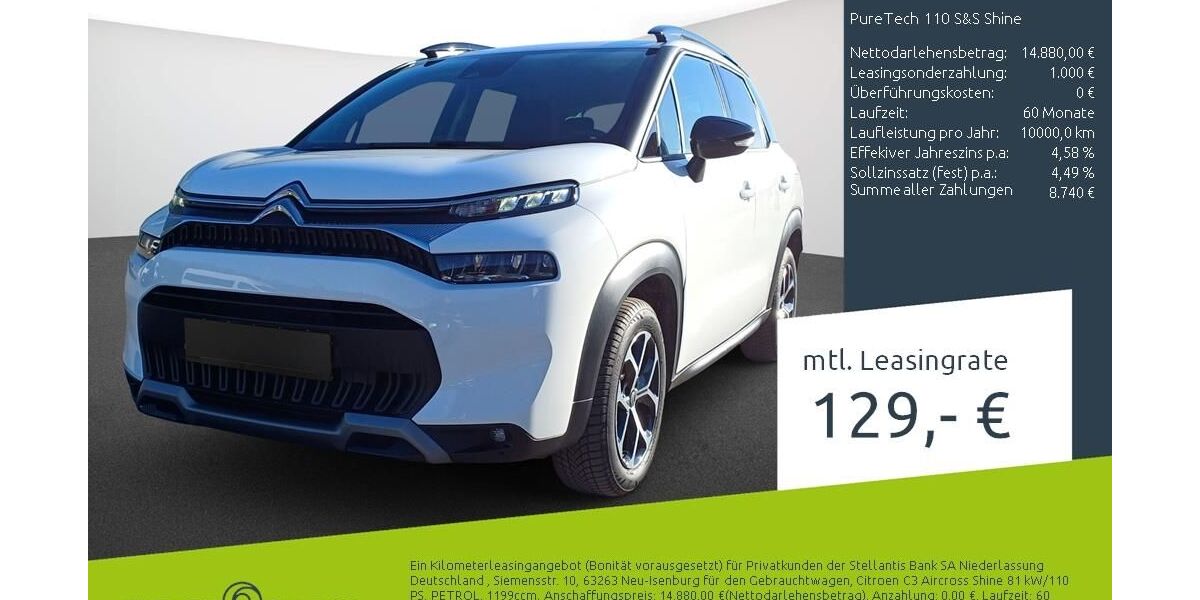 Citroen C3 Aircross 12.703 km 15.699 &euro; Borken 46325