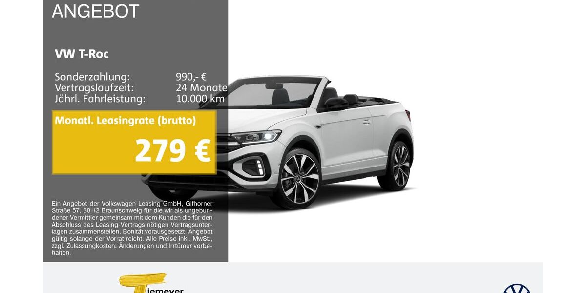 VW T-Roc 26.361 km 30.880 &euro; Duisburg 47059