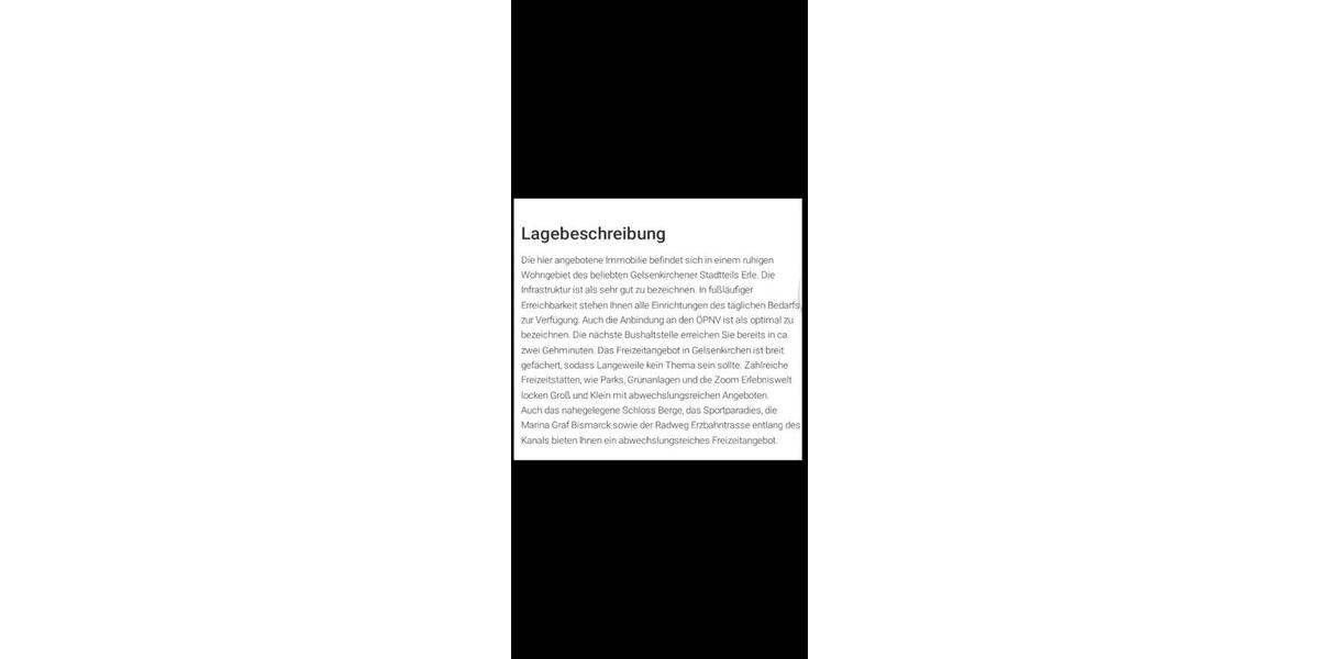 Etagenwohnung Gelsenkirchen Erle - 3 Zimmer, 75 m&sup2;, 168.000&euro; | Angebot:15164525