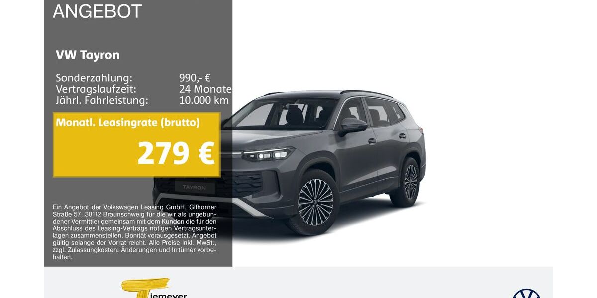 VW Tayron 8.330 km 40.670 &euro; Duisburg 47059