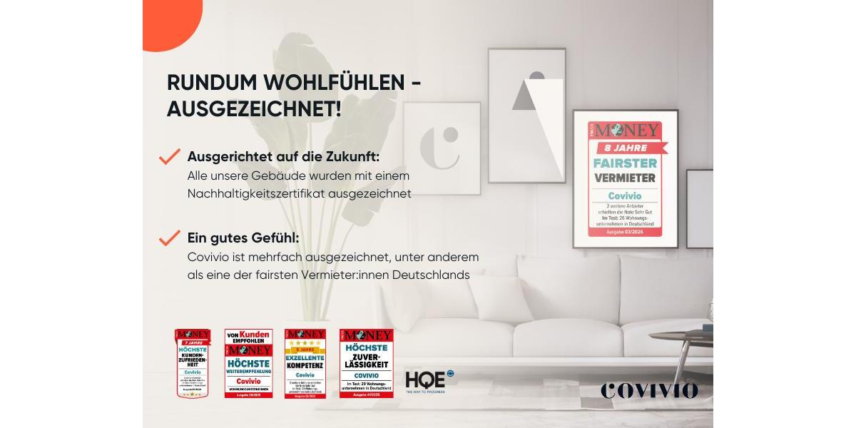 Etagenwohnung Essen Stadtbezirk IV - 2 Zimmer, 58 m&sup2;, 706&euro; | Angebot:26279243