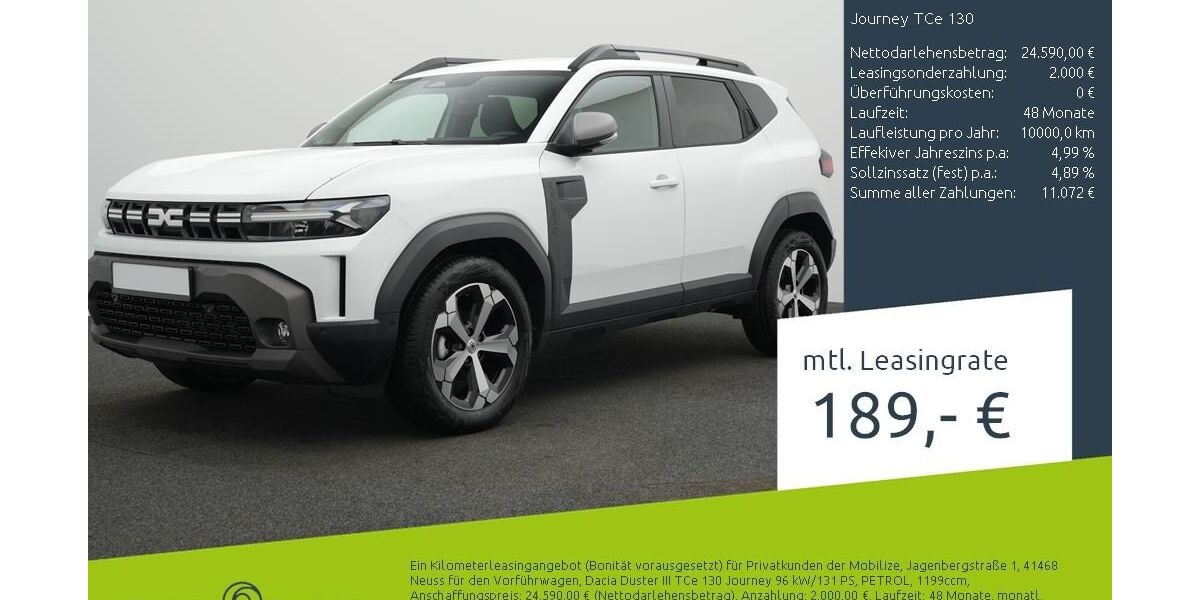 Dacia Duster 1.500 km 23.760 &euro; Borken 46325