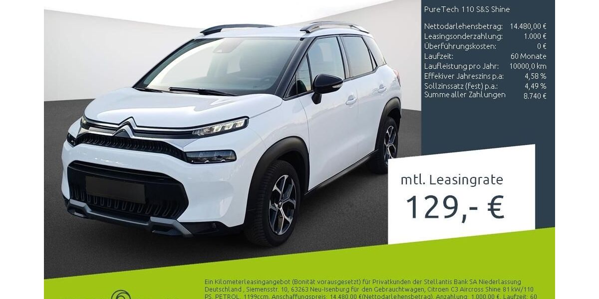 Citroen C3 Aircross 22.007 km 14.540 &euro; Borken 46325