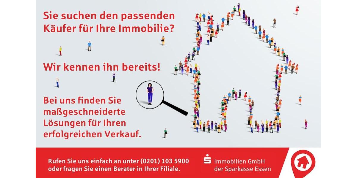 Etagenwohnung Essen Stadtkern - 2 Zimmer, 66 m&sup2;, 1.026&euro; | Angebot:13979535