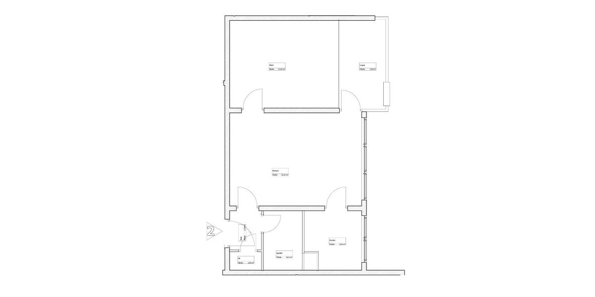 Etagenwohnung Herne Wanne-Bickern - 2 Zimmer, 57 m&sup2;, 453&euro; | Angebot:23217275